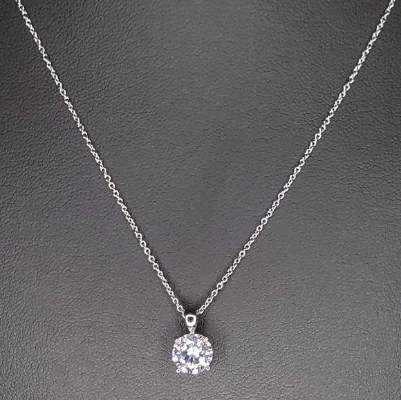 Jewelry - Chain & Pendant - 1.50ct CZ